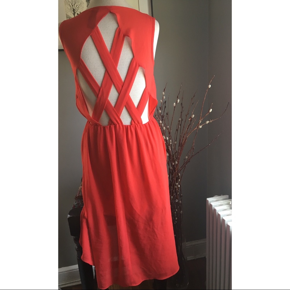 Francesca’s Criss Cross Back Dress